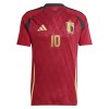 Original Fußballtrikot Belgien Lukaku 10 Heimtrikot EURO 2024 Für Herren